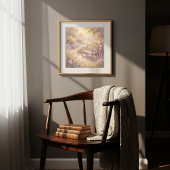 Gartenbank-Wandkunst Poster