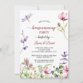 Gartenbau Blume Party Einladung (Vorderseite)