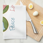 Gartenbau der Liebe Handtuch (Viertel Falte)