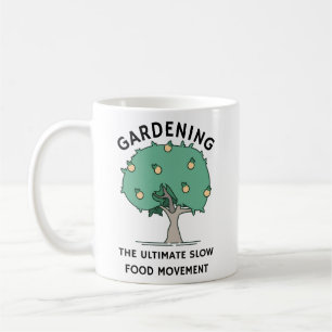Gartenbau, die ultimative Bewegung für langsames E Kaffeetasse