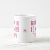 Gartenbau kundenspezifischer monogramm Tasse (Mittel)