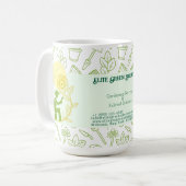 Gartenbau & Landschaftsgestaltung - Unternehmenska Kaffeetasse (Vorderseite Links)
