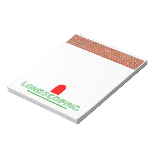 Gartenbau Notizblock (Rotiert)