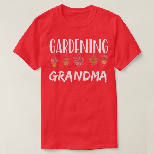 Gartenbau Oma Job Gardener Garden Pflanze Großarti T-Shirt (Design vorne)