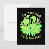 Gartenbau Pflanze Lover Geschenke Postkarte (Vorne/Hinten)