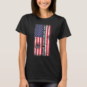Gartenbau Rasenmäher Rasenüberwachung Beamter T-Shirt
