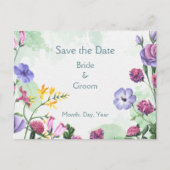 Gartenbau Rose Blume Ankündigung Datum freihalten (Vorderseite)