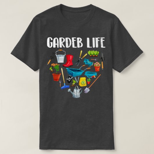 Gartenbau Shirt Funny Gardener Shirt Garten Liebe (Design vorne)