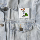 Gartenbau-Strichmännchen Button (Beispiel)