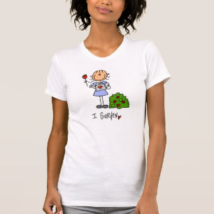 Gartenbau-Strichmännchen T-Shirt