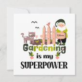 Gartenbau Supermacht, Niedlicher Gärtner (Vorderseite)