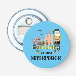 Gartenbau Supermacht, Niedlicher Gärtner Flaschenöffner