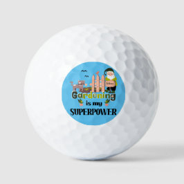 Gartenbau Supermacht, Niedlicher Gärtner Golfball