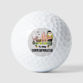 Gartenbau Supermacht, Niedlicher Gärtner Golfball