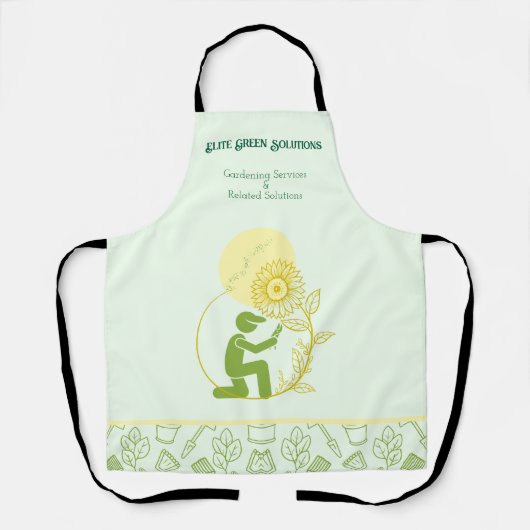 Gartenbau und Landschaftsgestaltung Schürze (Vorderseite)