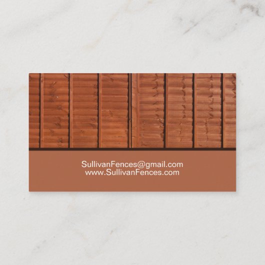 Gartenbau Visitenkarte (Rückseite)