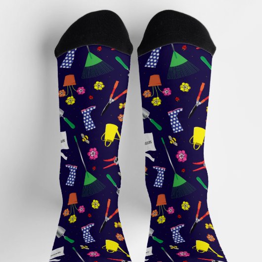 Gartenbauer Botanist Gardens Tools Socken (Oben)