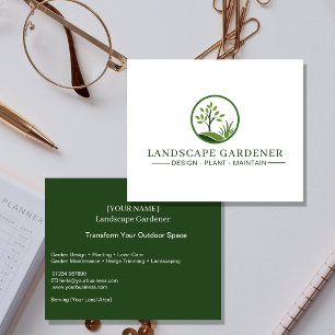 Gartenbauer Flyer Professionelle Gärtnerei