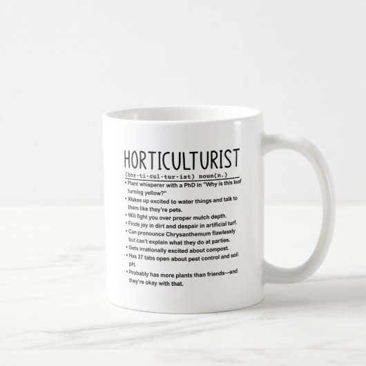 Gartenbauer Kaffeetasse (Rechts)