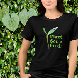 Gartenbauer Pflanze etwas Gutes Saatschwarz Tri-Blend Shirt