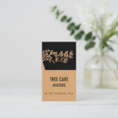 Gartenbaumbeschneiden & Berufliches Beschneiden Visitenkarte (Stehend Vorderseite)