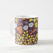 Gartenbäume, Blumen, Apfelmuster Kaffeetasse (Vorderseite Links)