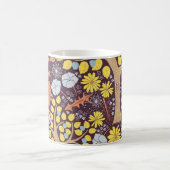 Gartenbäume, Blumen, Apfelmuster Kaffeetasse (Mittel)