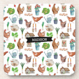 Gartenbaumstruktur für Räucherbetriebe Außenkissen Getränkeuntersetzer