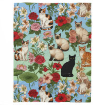 Gartenbegleiter – Blumige Katzen in Blüte