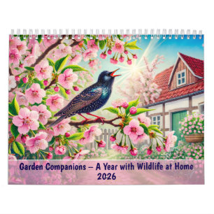 Gartenbegleiter – Ein Jahr mit Wildtieren Zuhause Kalender