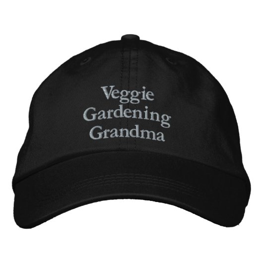 Gartenbestickter Baseballhut Bestickte Baseballkappe (Vorderseite)