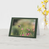 Gartenbesucher Karte (Gelbe Blume)