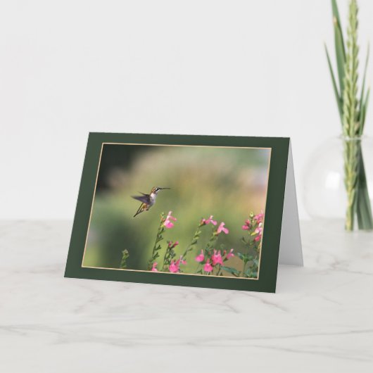 Gartenbesucher Karte (Vorderseite)