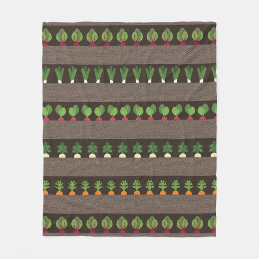 Gartenbetten Fleece Blanket (Vorderseite)