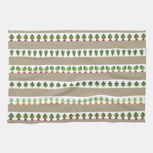 Gartenbetten Küchentücher (Horizontal)