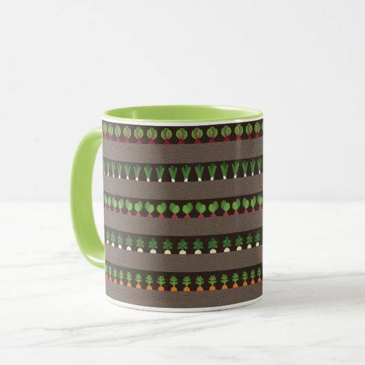 Gartenbetten Tasse (Vorderseite Links)