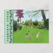 Gartenbild Postkarte (Vorderseite)