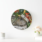 Gartenbirdhouse-Wanduhr Große Wanduhr (Zuhause)