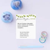 Gartenblatt-Gärtnerei Grün Flyer (Einzeln)