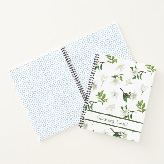 Gartenblatt Notizblock (Innenseite)