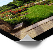 Gartenblick Poster (Ecke)