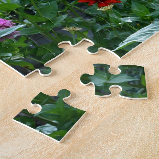 Gartenblick, schöner Garten im Garten Puzzle (Seite)