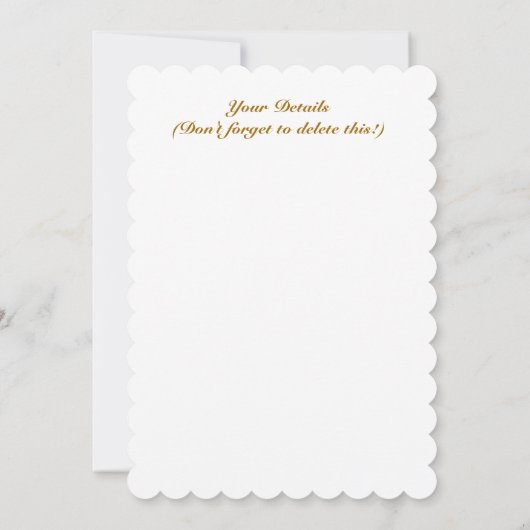 GARTENBLUME EINLADUNG (Rückseite)