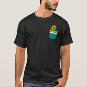 Gartenblume Gelbe Sonnenblume Ästhetik Tasche S T-Shirt
