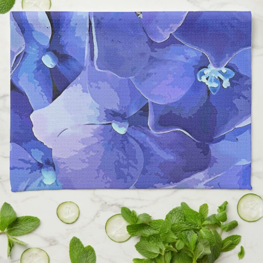 GARTENBLUME GESCHIRRTUCH (Gefaltet)