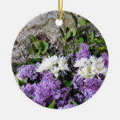 GARTENBLUME KERAMIKORNAMENT (Vorne)