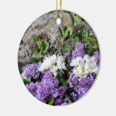 GARTENBLUME KERAMIKORNAMENT (Links)
