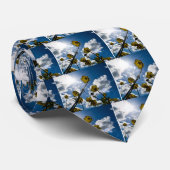 GARTENBLUME KRAWATTE (Gerollt)