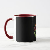 Gartenblume - Scharlachroter Salbei Tasse (Links)