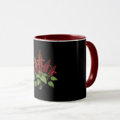 Gartenblume - Scharlachroter Salbei Tasse (VorderseiteRechts)